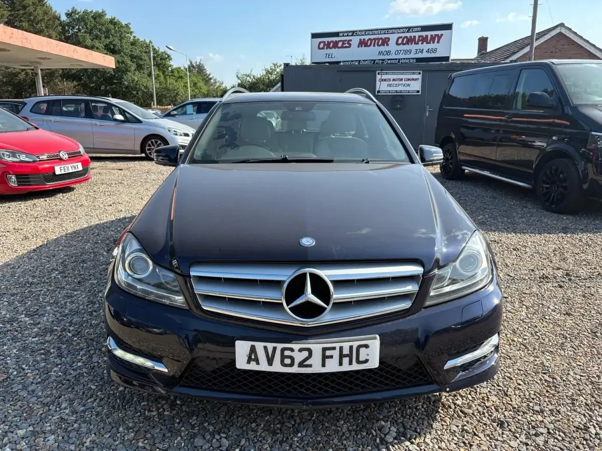 Used Mercedes C250 AMG 2012 Blue Estate