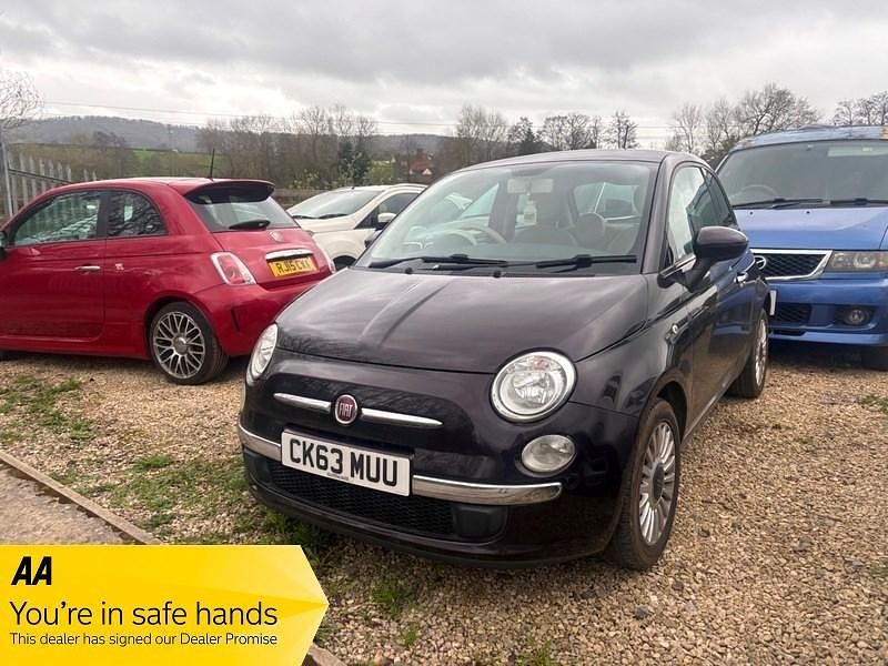 Used Fiat 500 Lounge 69 HP (50 kW) 2014 Mauve/purple Hatchback