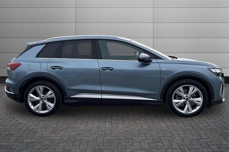 Used Audi Q4 e-tron S-Line 150 kW (204 HP) 2022 Blue SUV