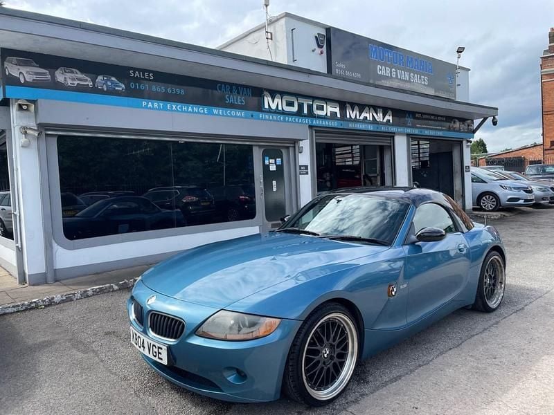 Used BMW Z4 192 HP (141 kW) 2004 Blue Cabriolet