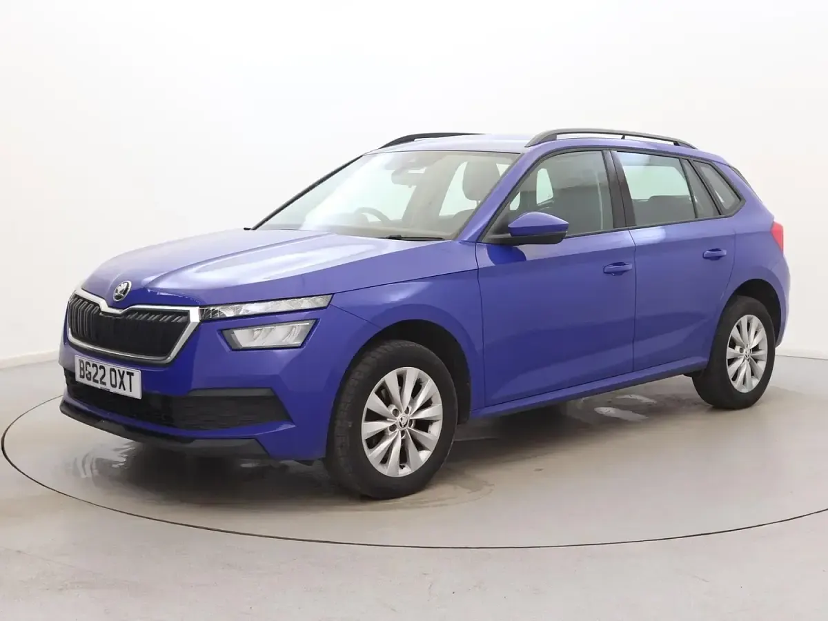 Used Skoda Kamiq 95 HP (69 kW) 2022 Blue SUV