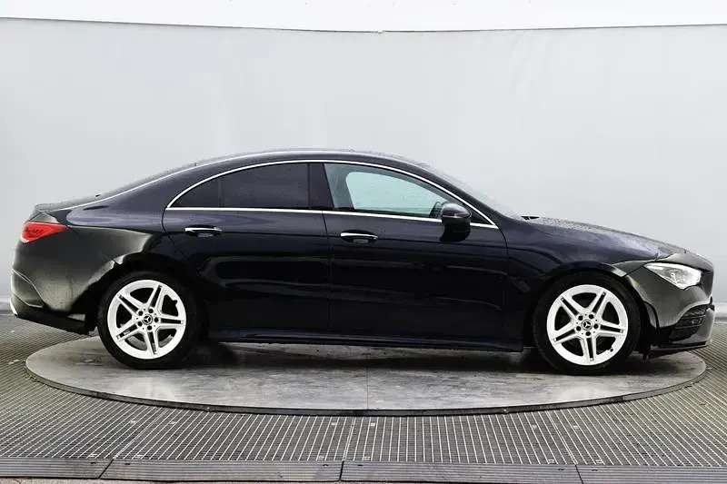 Used Mercedes CLA180 AMG line 136 HP (100 kW) 2021 Black Sedan