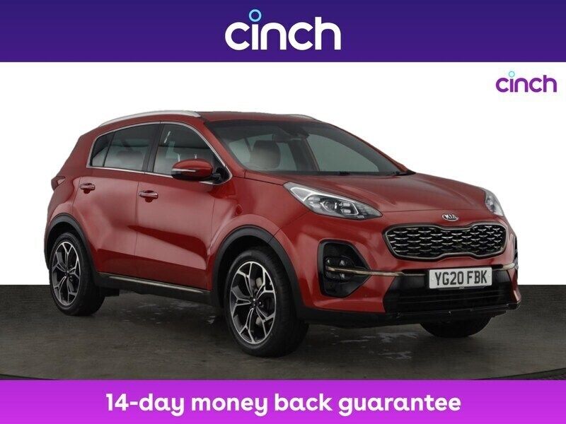 Red Used 2020 Kia Sportage 4 SUV | £12,799 (Good price) - Image 1/3