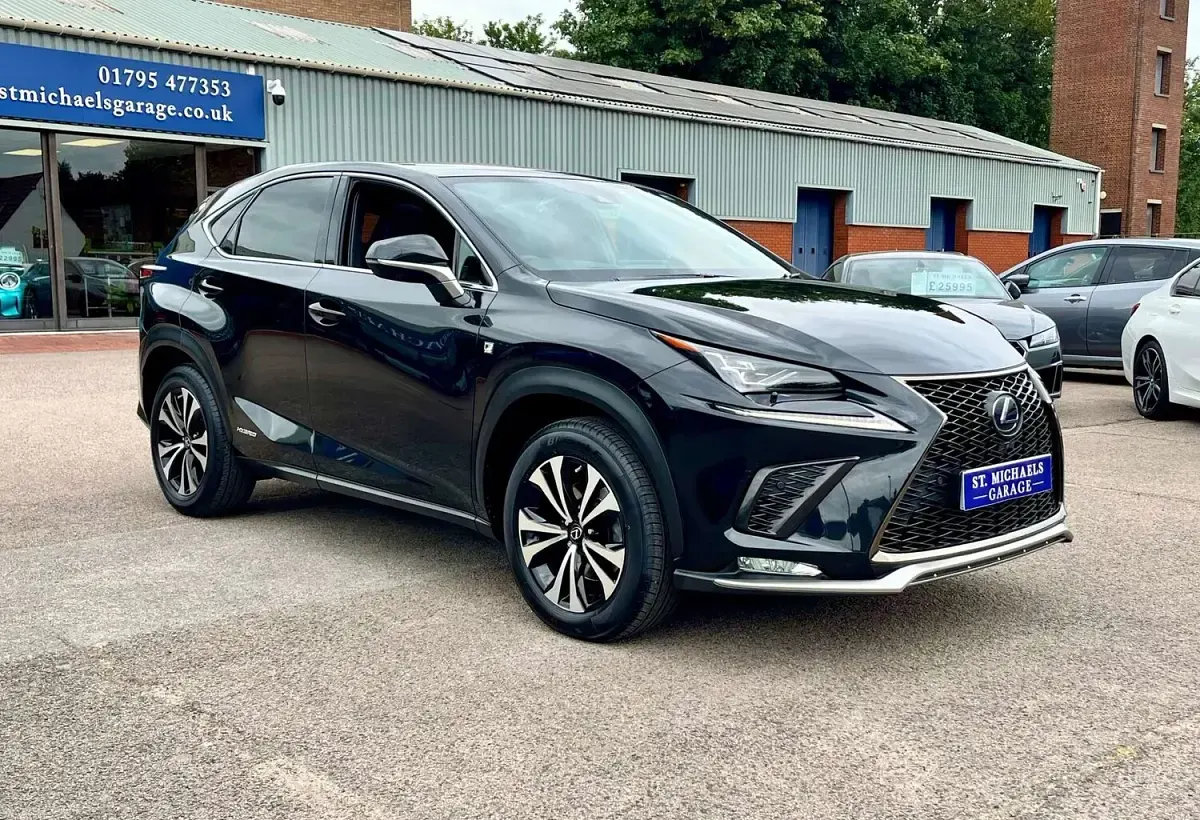 Used Lexus NX300h Sport Line 2021 Black SUV
