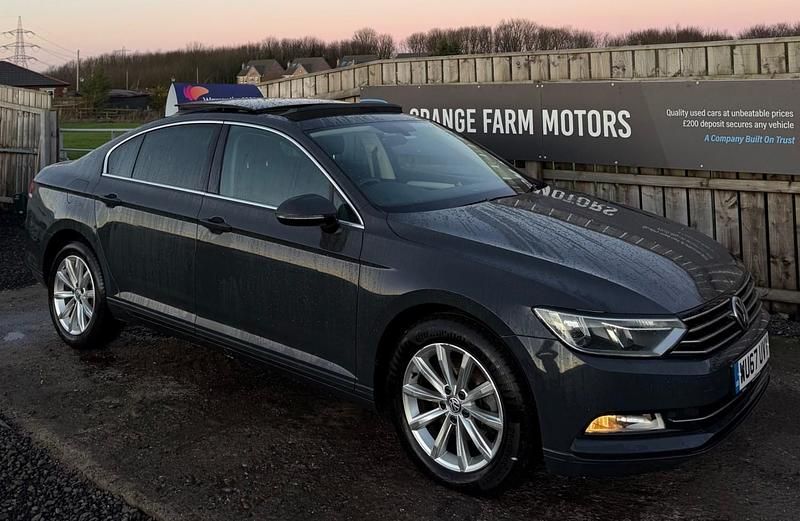 Used VW Passat Business 150 HP (110 kW) 2017 Grey Sedan