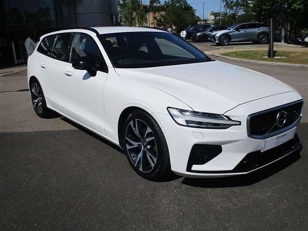 White Used 2019 Volvo V60 R-Design Estate | £23,000 (Fair price) - Image 1/4