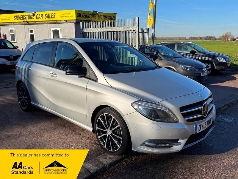 Silver Used 2015 Mercedes B180 MPV | £7,599 (Fair price) - Image 1/3