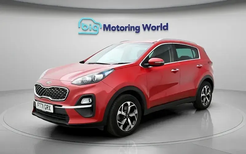 Gebraucht Kia Sportage 136 PS (100 kW) 2021 Rot SUV