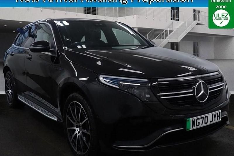 Black Used 2020 Mercedes EQC400 AMG line SUV | £19,500 (Good price) - Image 1/1