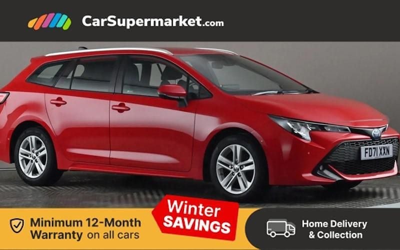 Red Used 2022 Toyota Corolla Estate | £16,676 (Good price) - Image 1/3
