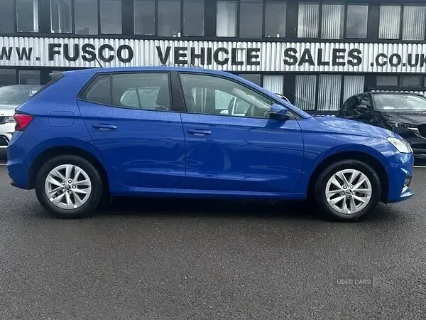 Used Skoda Fabia Comfort 2023 Blue Hatchback