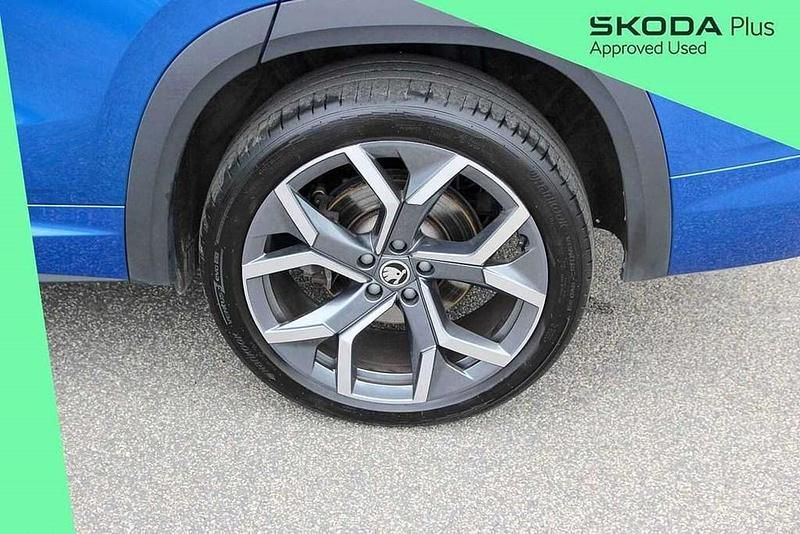 Used Skoda Kodiaq SportLine 190 HP (139 kW) 2024 Race blue metallic SUV