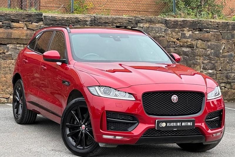 Red Used 2017 Jaguar F-Pace R-Sport SUV | £16,500 (Fair price) - Image 1/1