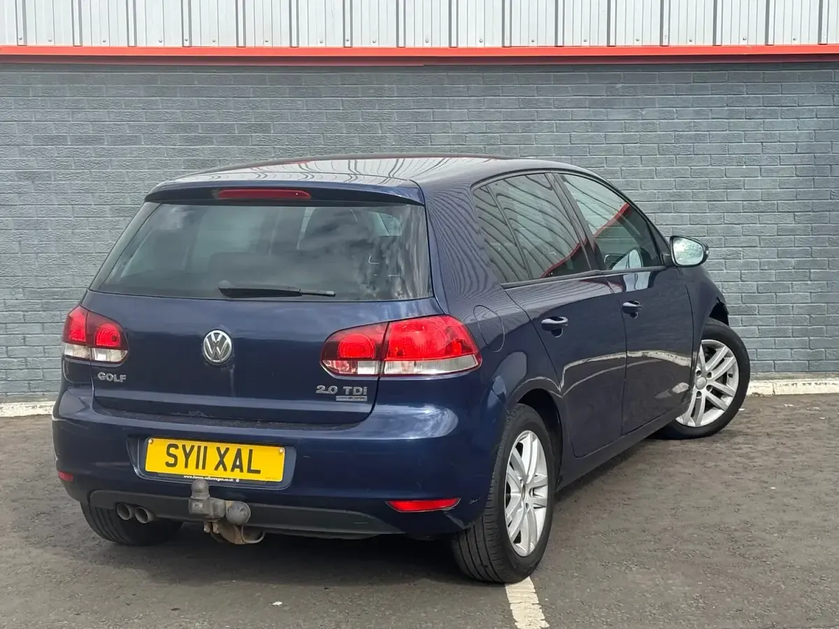 Used VW Golf VI GT 140 HP (102 kW) 2011 Blue Hatchback