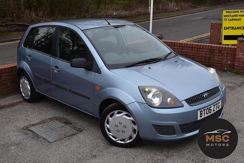 Used Ford Fiesta Style 79 HP (58 kW) 2006 Blue Hatchback