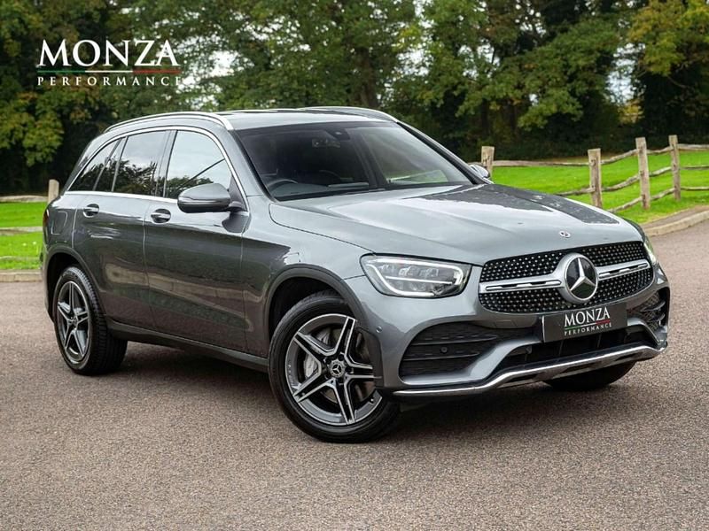 Grey Used 2019 Mercedes GLC220 AMG line Estate | £24,430 (Good price) - Image 1/3