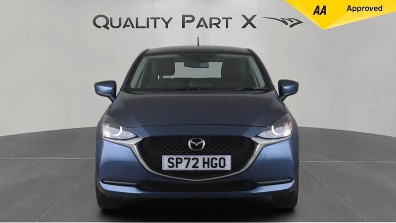 Begagnad Mazda 2 2022 Blå Halvkombi