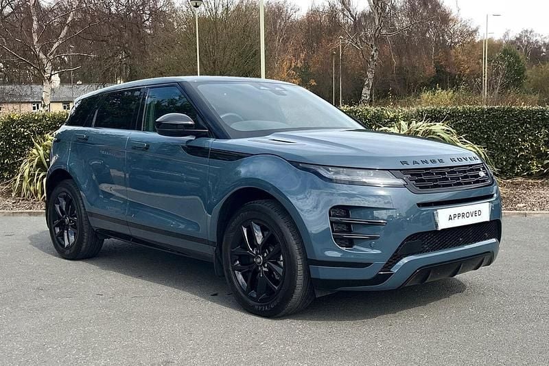 Blue Used 2025 Land Rover Range Rover evoque SE Dynamic SUV | £39,700 - Image 1/4