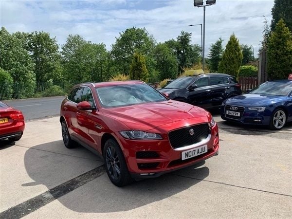 Red Used 2017 Jaguar F-Pace Portfolio SUV | £10,995 (Fair price) - Image 1/1