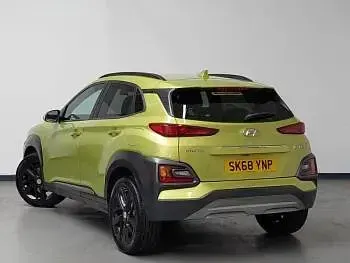 Used Hyundai Kona Premium 120 HP (88 kW) 2018 Yellow SUV