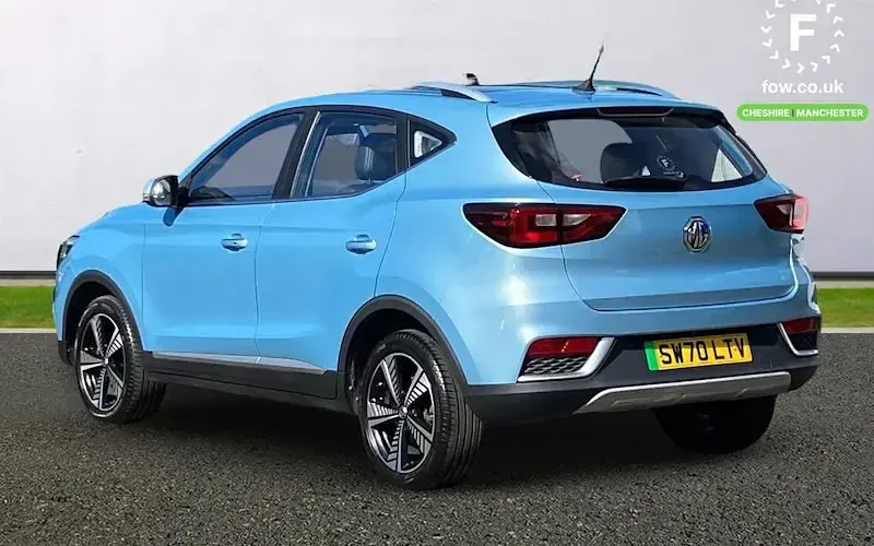 Used MG ZS Exclusive 105 kW (143 HP) 2021 Blue SUV