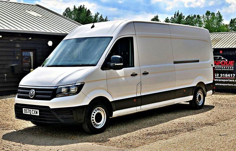 White Used 2020 VW Crafter Trendline Van | £14,495 (Good price) - Image 1/4