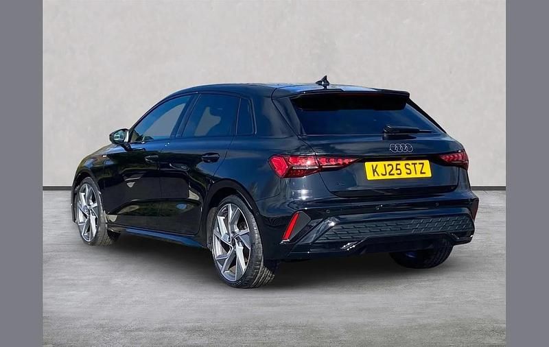 Used Audi A3 Black Edition 150 HP (110 kW) 2025 Black Hatchback