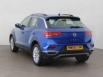 Used VW T-Roc SE 150 HP (110 kW) 2018 Blue SUV