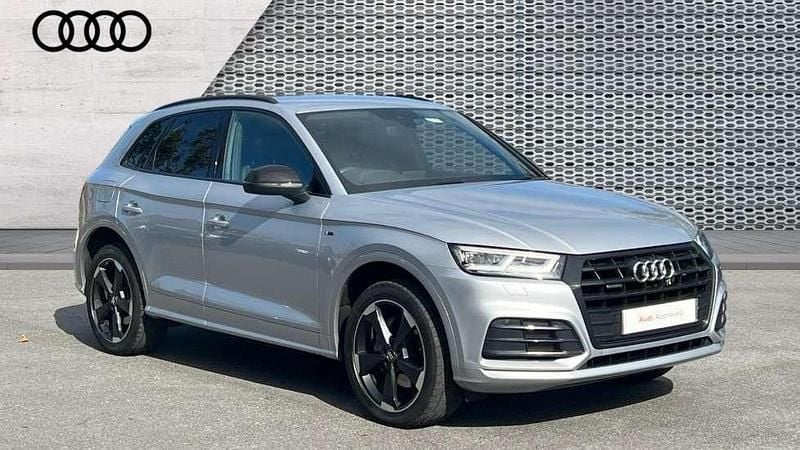 Silver Used 2019 Audi Q5 Black Edition SUV | £24,998 (Fair price) - Image 1/4