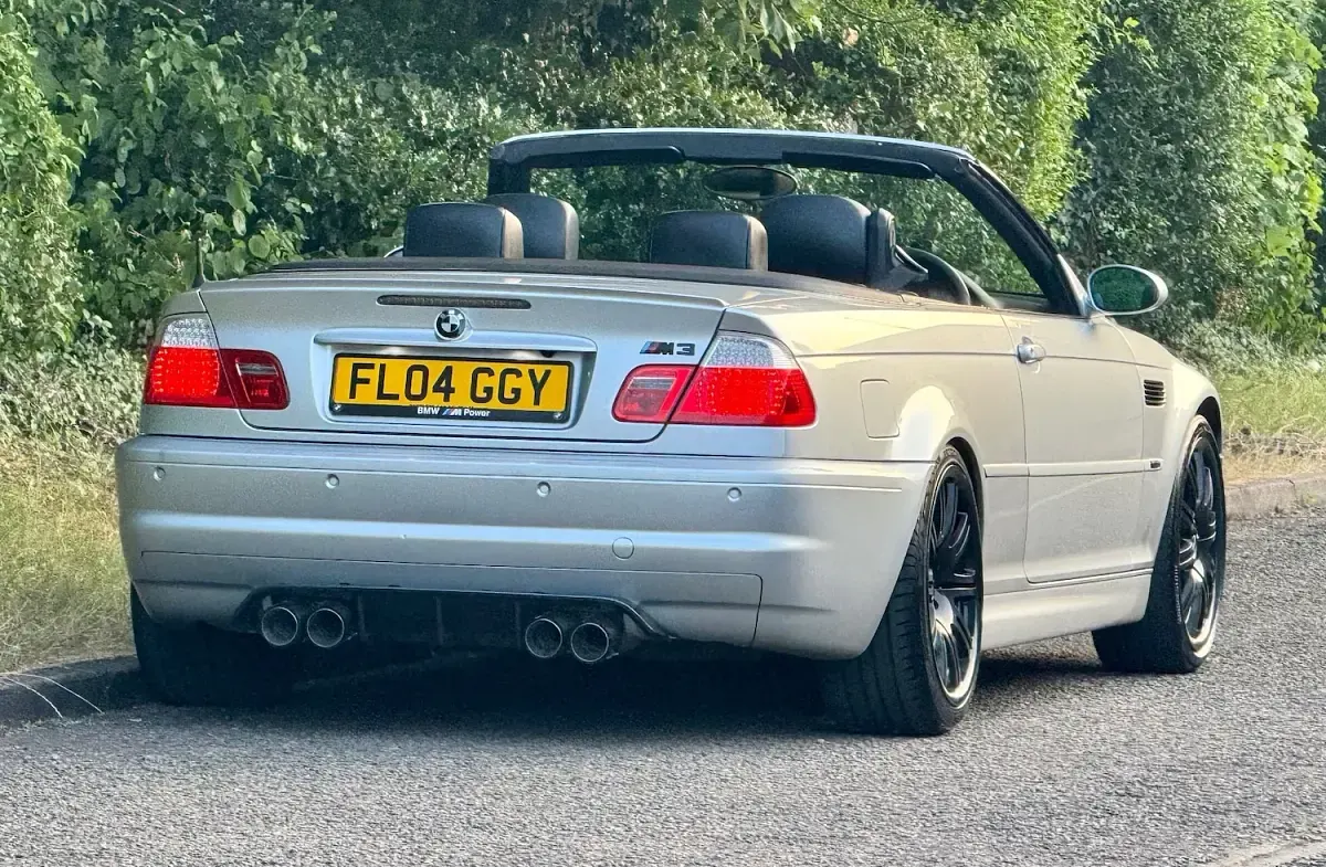 Used BMW M3 M Sport 333 HP (244 kW) 2004 Silver Cabriolet