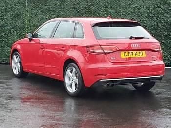 Used Audi A3 Sport 190 HP (139 kW) 2017 Red Hatchback