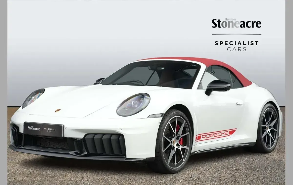 Used Porsche 911 534 HP (392 kW) 2025 White Cabriolet
