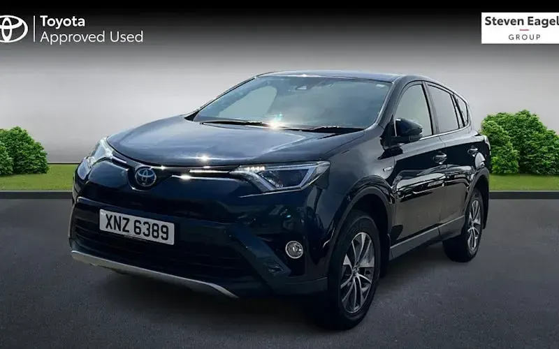 Used Toyota RAV4 Hybrid 197 HP (144 kW) 2018 Blue SUV