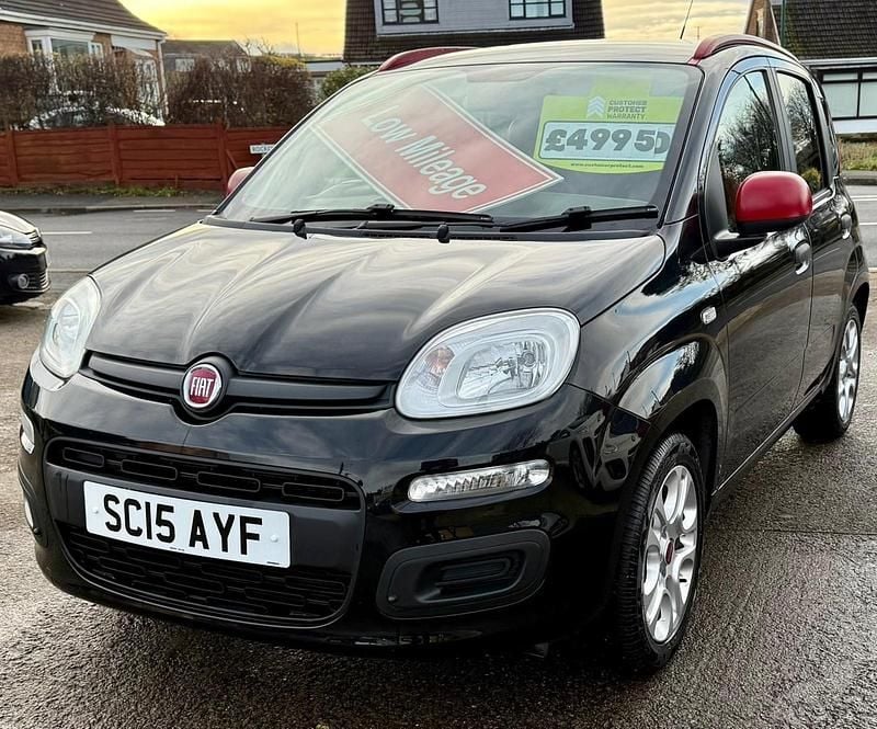 Used Fiat Panda Easy 2015 Black Hatchback