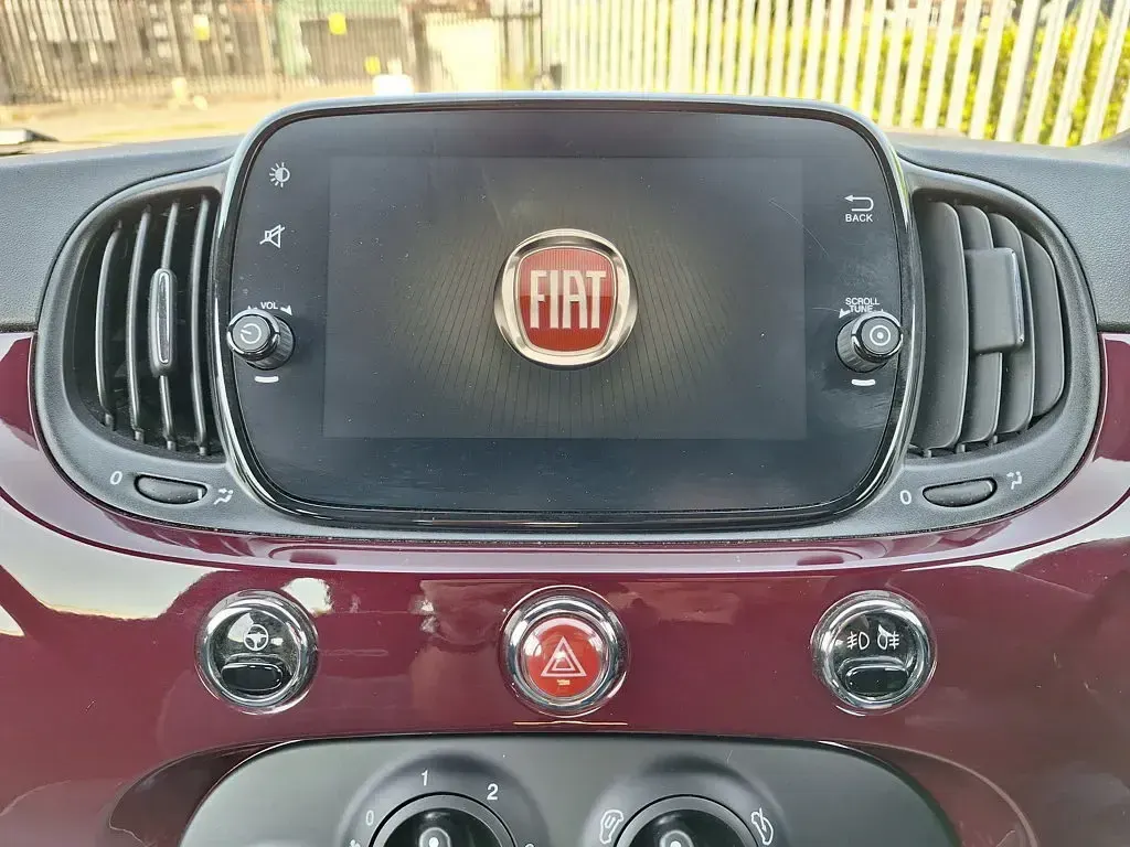 Used Fiat 500 Lounge 69 HP (50 kW) 2020 Red Hatchback