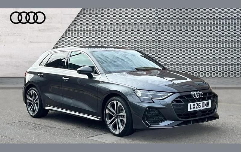 New Audi A3 S-Line 113 HP (83 kW) 2026 Grey Hatchback