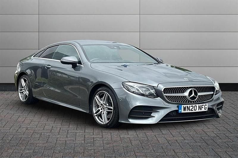 Grey Used 2020 Mercedes E220 AMG Line Premium Coupe | £24,495 (Fair price) - Image 1/4