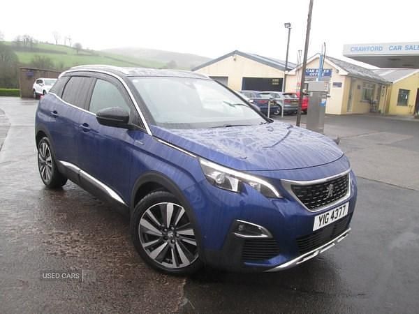 Blue Used 2019 Peugeot 3008 Premium Hatchback | £14,500 (A bit pricey) - Image 1/4