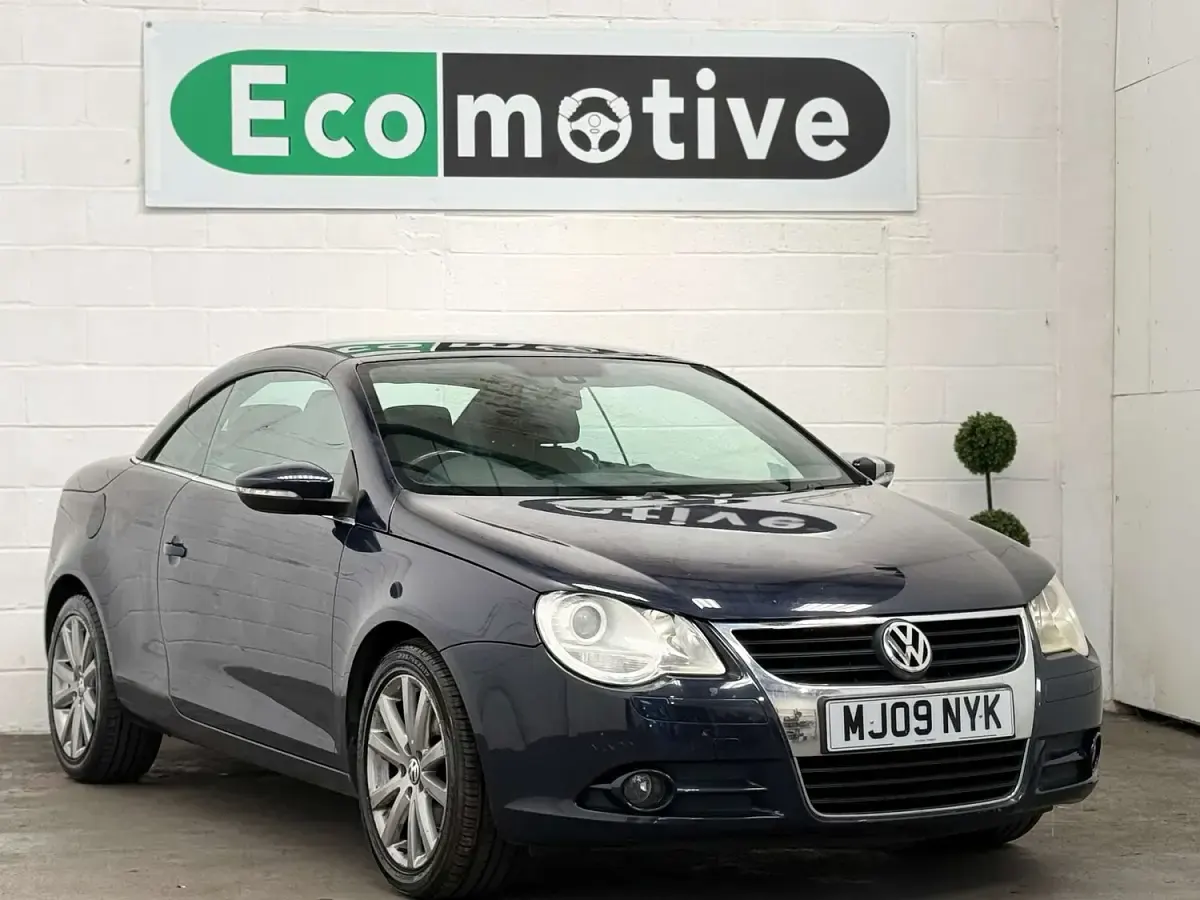 Used VW Eos SE 2009 Blue Cabriolet
