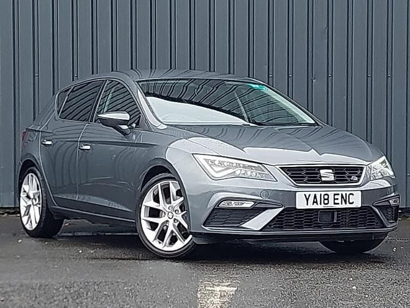 Grey Used 2018 Seat Leon FR Hatchback | £10,998 (Fair price) - Image 1/4