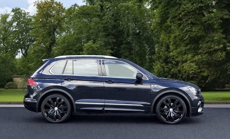 Used VW Tiguan R-line 150 HP (110 kW) 2016 Black SUV