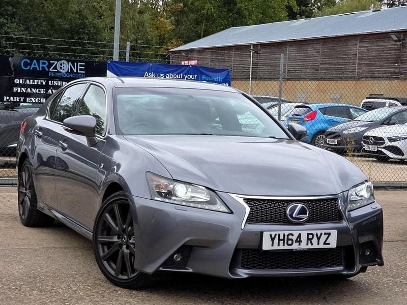 Grey Used 2014 Lexus GS300h Sport Line Sedan | £13,490 (Good price) - Image 1/4