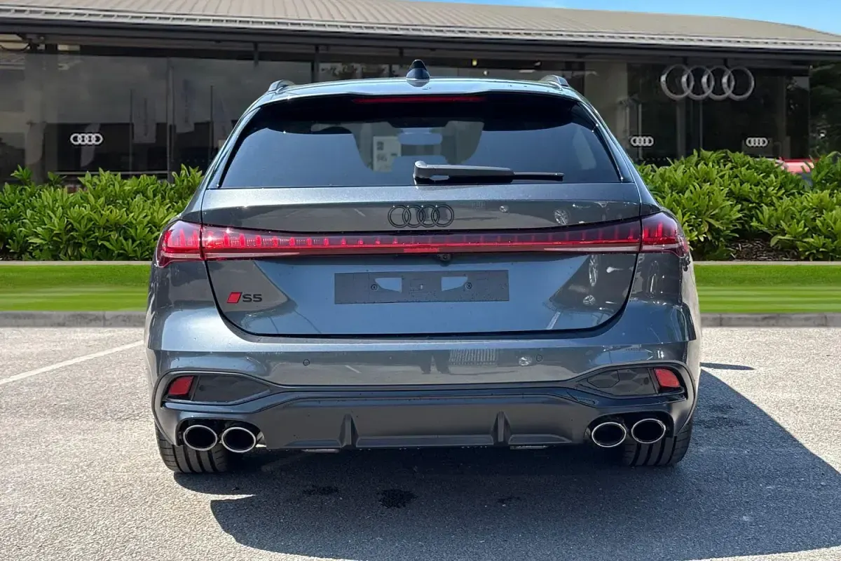 New Audi S5 Black Edition 2026 Grey Estate