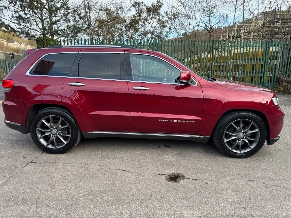 Used Jeep Grand Cherokee Summit 247 HP (181 kW) 2015 Red SUV
