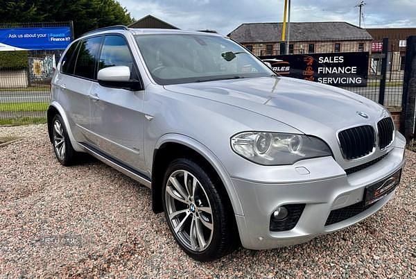 Silver Used 2012 BMW X5 M Sport SUV | £9,950 (Fair price) - Image 1/4
