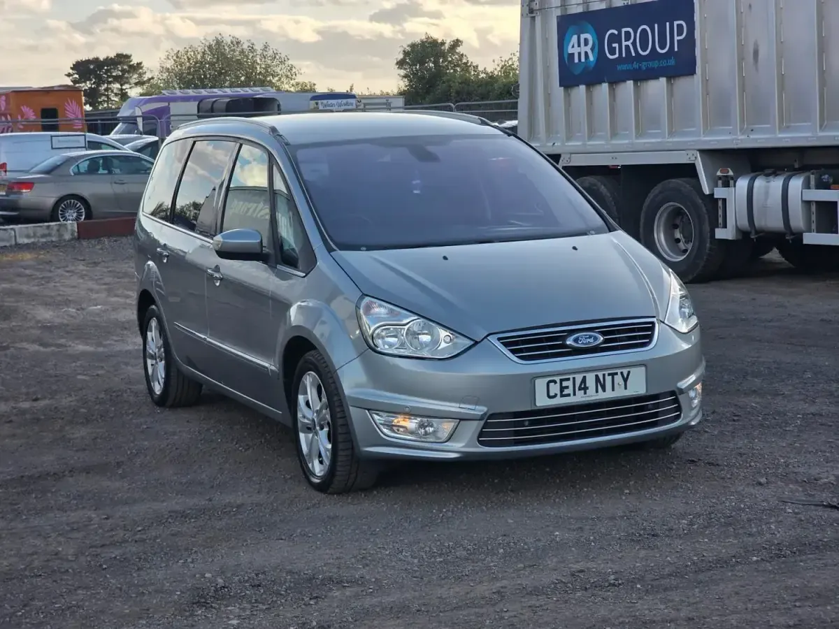 Gebraucht Ford Galaxy Titanium 2014 Silber Van / Kleinbus