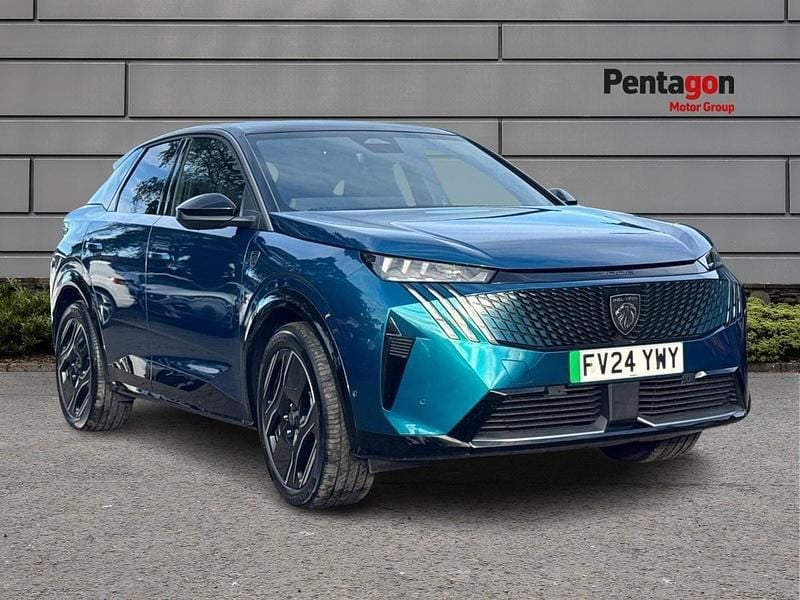 Blue Used 2024 Peugeot e-3008 GTi SUV | £38,995 - Image 1/4
