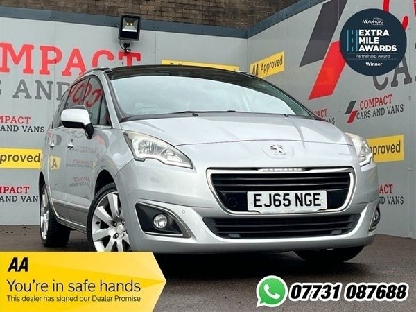 Silver Used 2015 Peugeot 5008 Allure MPV | £7,995 (Fair price) - Image 1/1