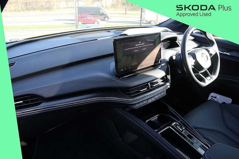 Used Skoda Enyaq iV vRS 250 kW (340 HP) 2025 Phoenix orange metallic SUV