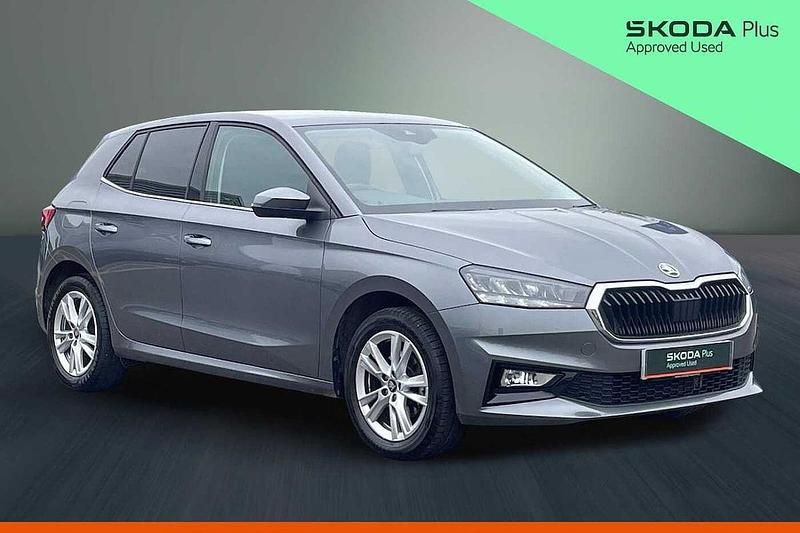 Used Skoda Fabia SE L 113 HP (83 kW) 2025 Graphite grey metallic Hatchback